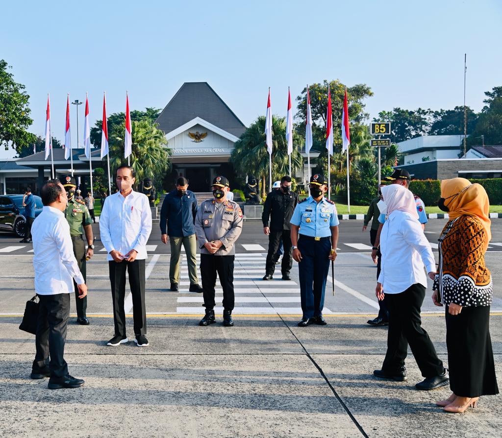 Bertolak ke Provinsi Jawa Tengah, Presiden Akan Tinjau dan Tanam Kelapa Genjah