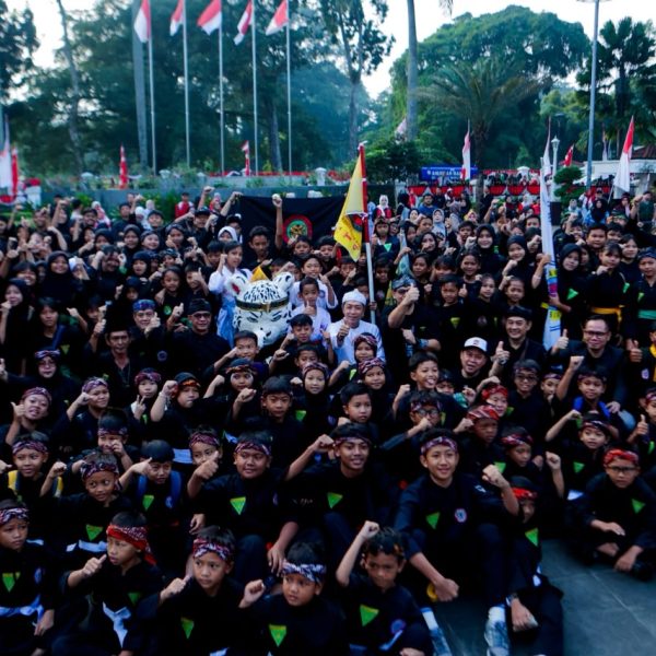 Walikota Bogor Lepas Ratusan Pesilat Dalam Kirab PPSI ke 69